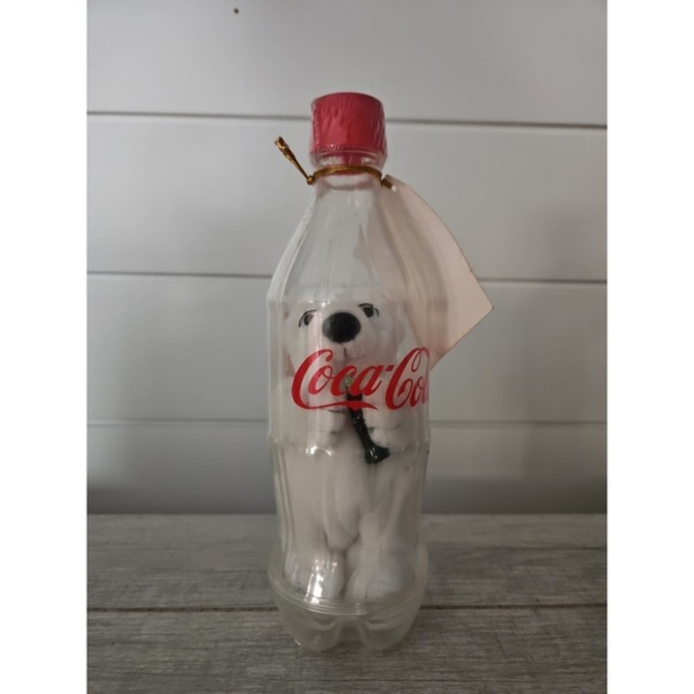 1993 Vintage Coca Cola Polar‎ Bear In A Bottle